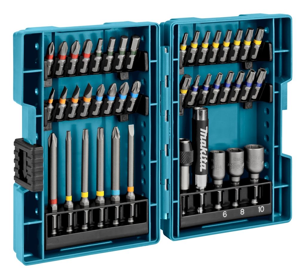Makita-tilbehør B-55697 Bitsæt med 43 dele