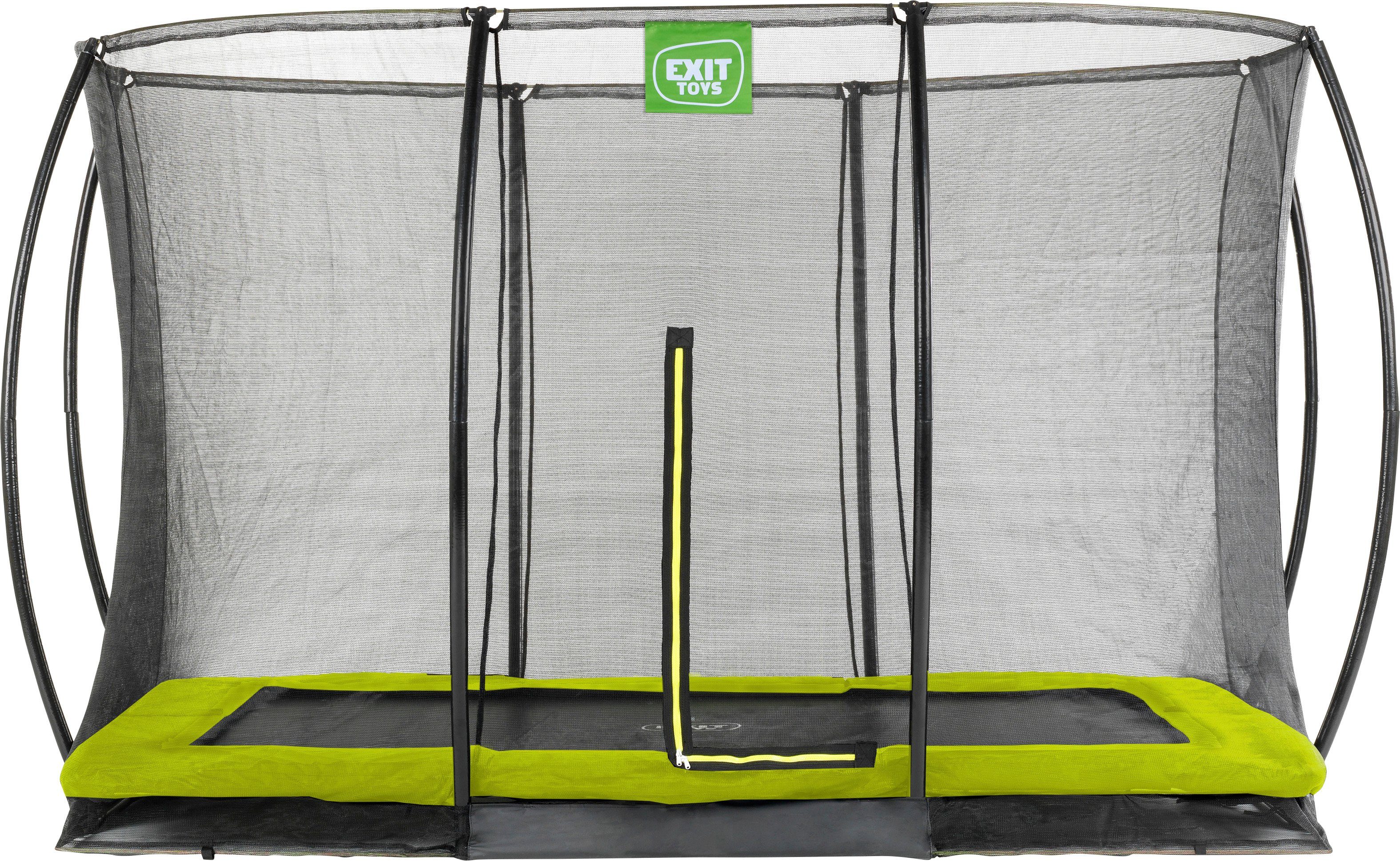 EXIT Bodentrampolin Silhouette Ground, BxT: 244x366 cm, mit Sicherheitsnetz