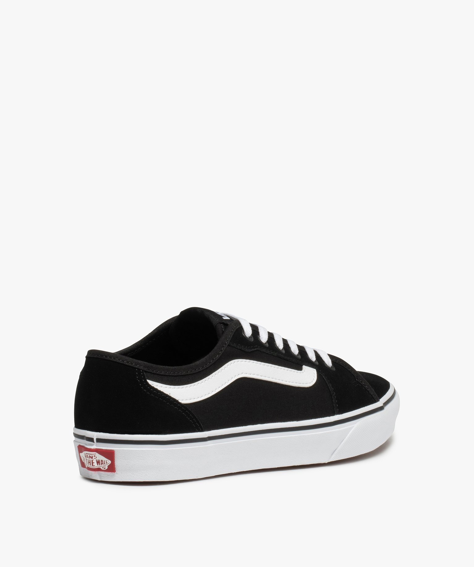 Baskets homme skateshoes dessus cuir – Vans Filmore noir | GEMO