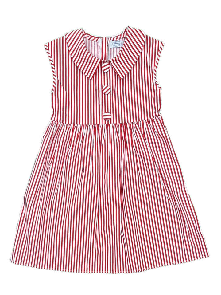Deux ans de vacances Kleid in Rot/ Weiß günstig kaufen