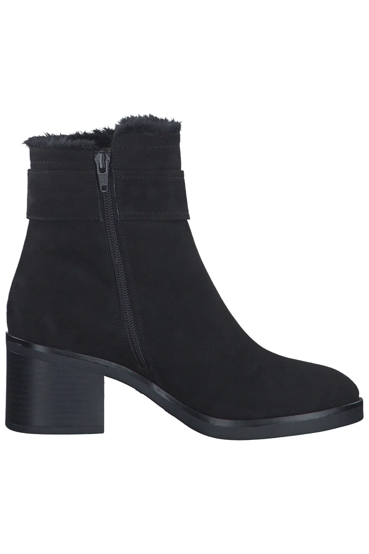 s.Oliver  Stiefelette - Schwarz - Blockabsatz