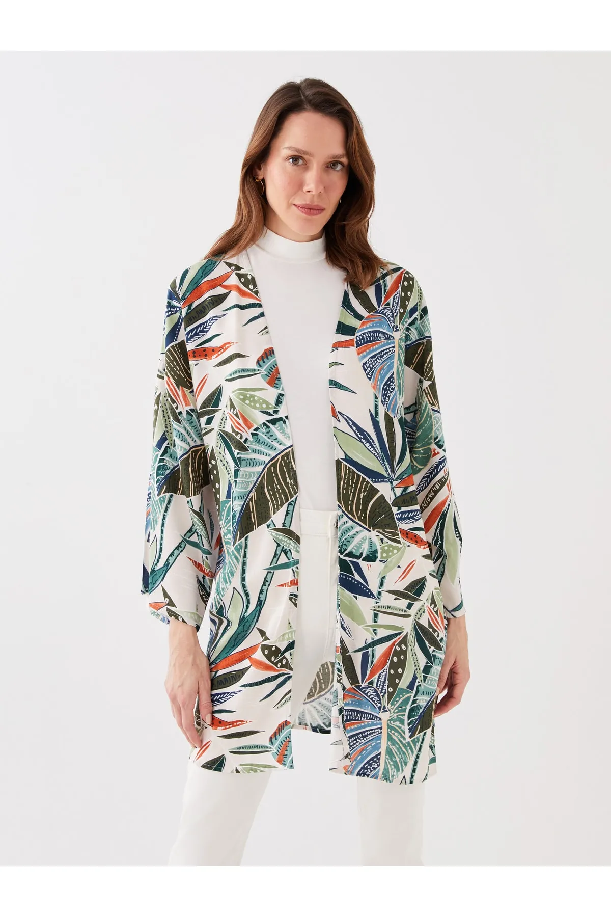 LC Waikiki  Kimono & Kaftan - Dunkelblau - Oversized