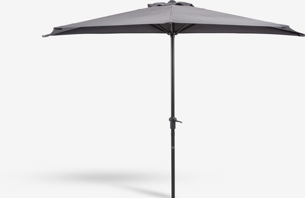 KOLDING Parasol balkonowy KOLDING S270xD135 szary