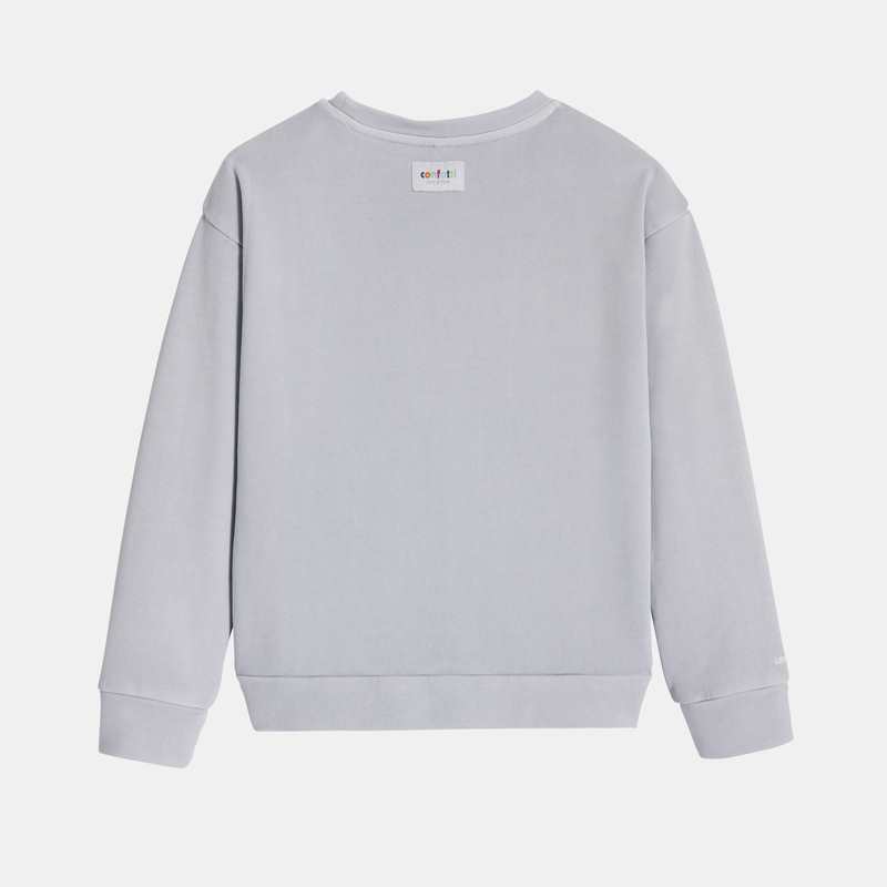 Sweat Lilas Confetti pigments naturels violet mixte