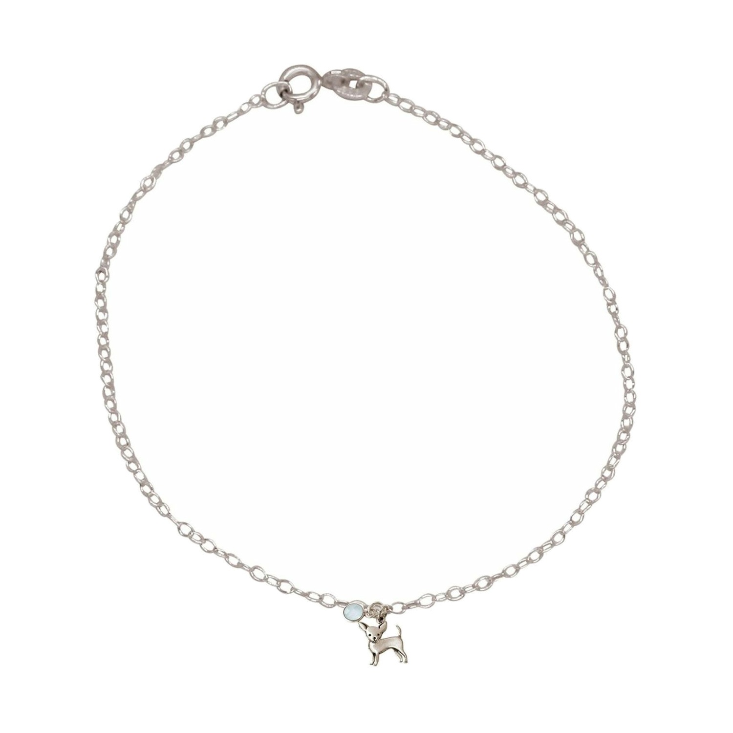 Armband 'CHIHUAHUA Hund CHALCEDON'