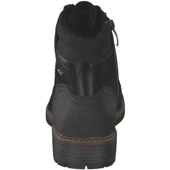 Relife Schnürstiefelette in schwarz