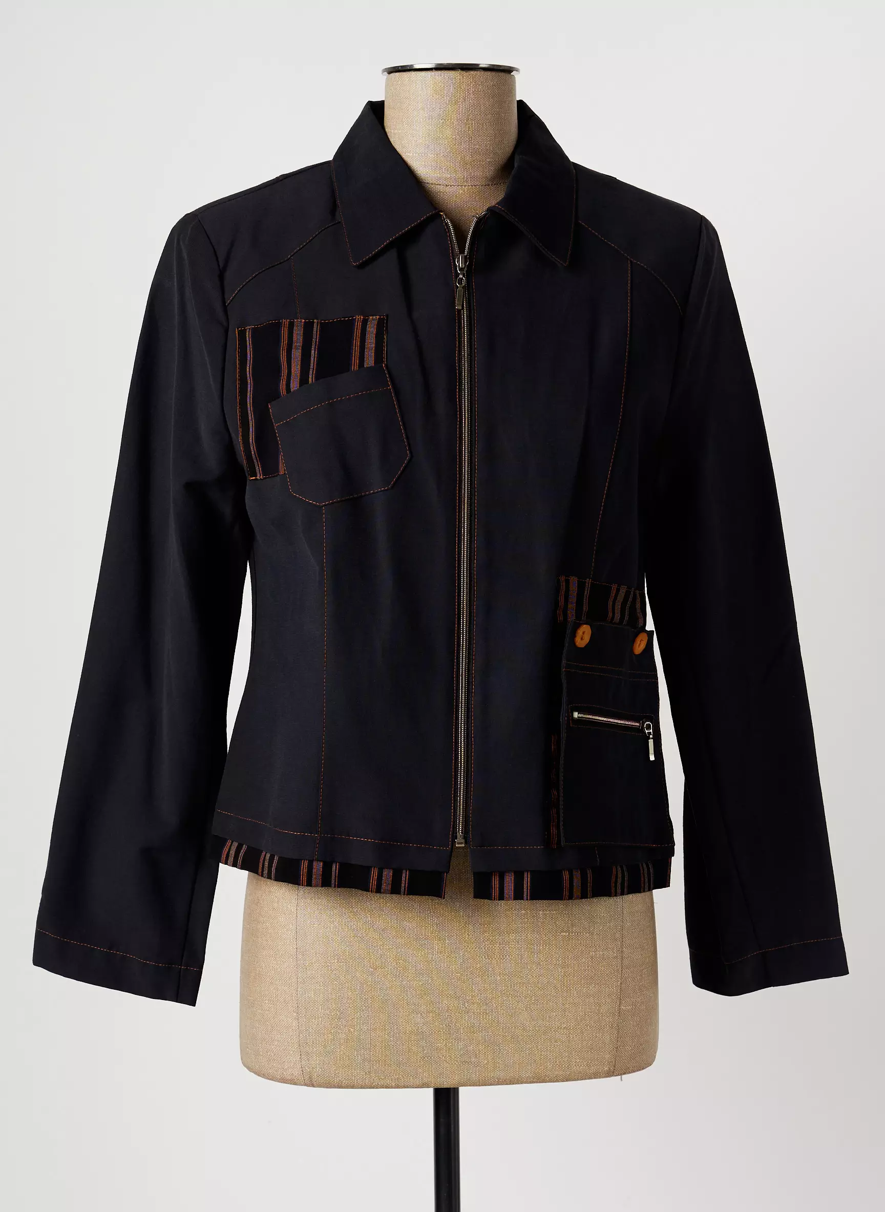 Jean Delfin Vestecasual Femme couleur bleu