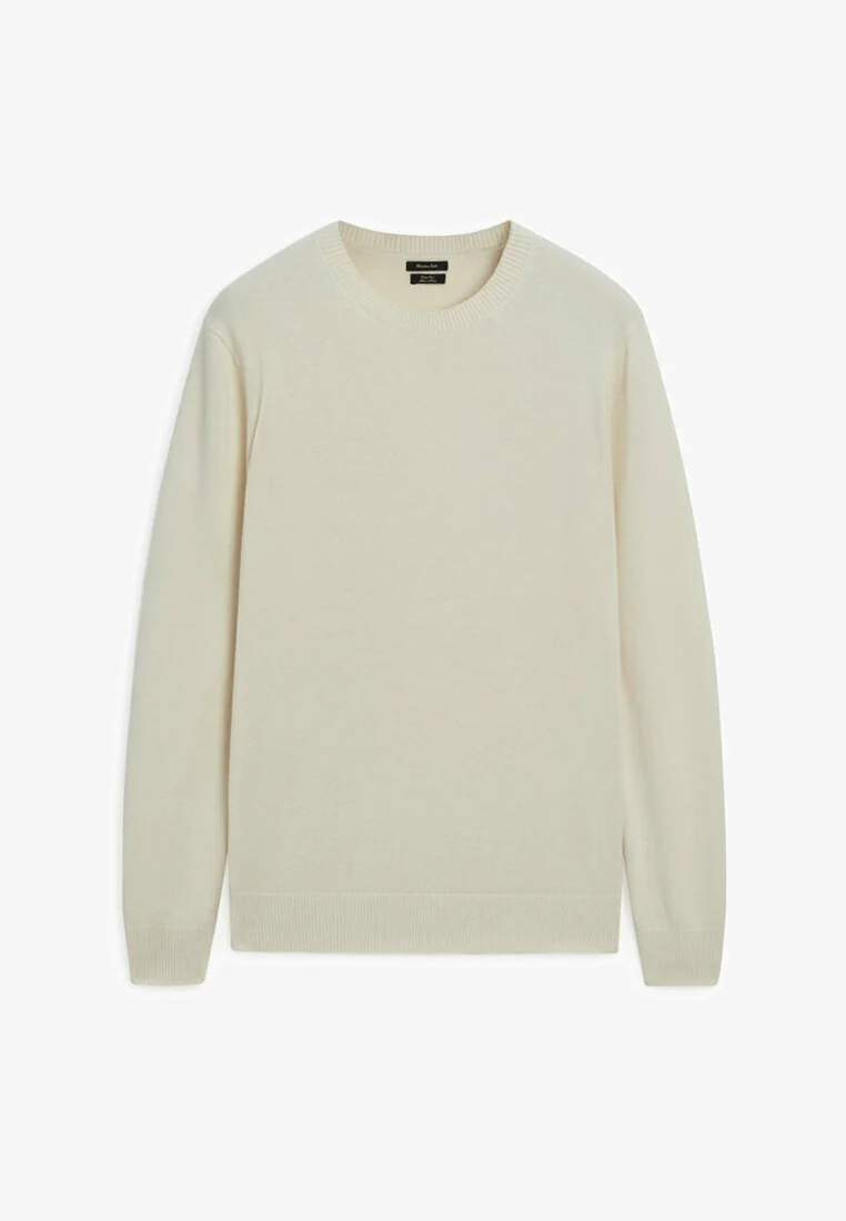 Massimo Dutti CON CUELLO REDONDO - Suéter