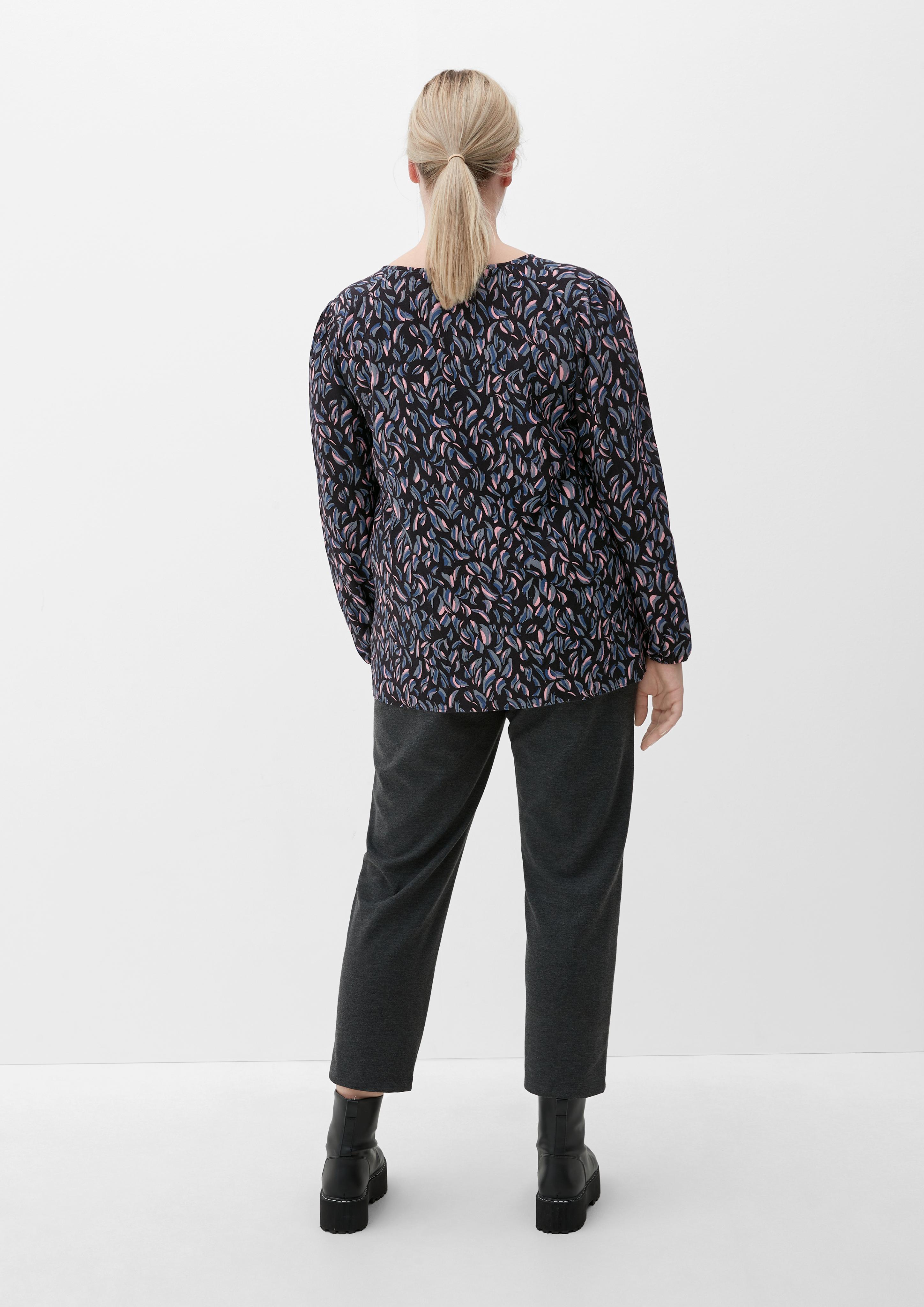 Bluse aus Viskosecrêpe  2125085-99A1