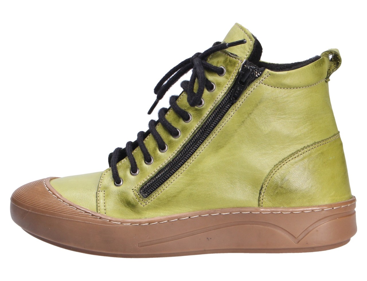 GEMINI Schnür-Stiefeletten grün Damen Stiefel