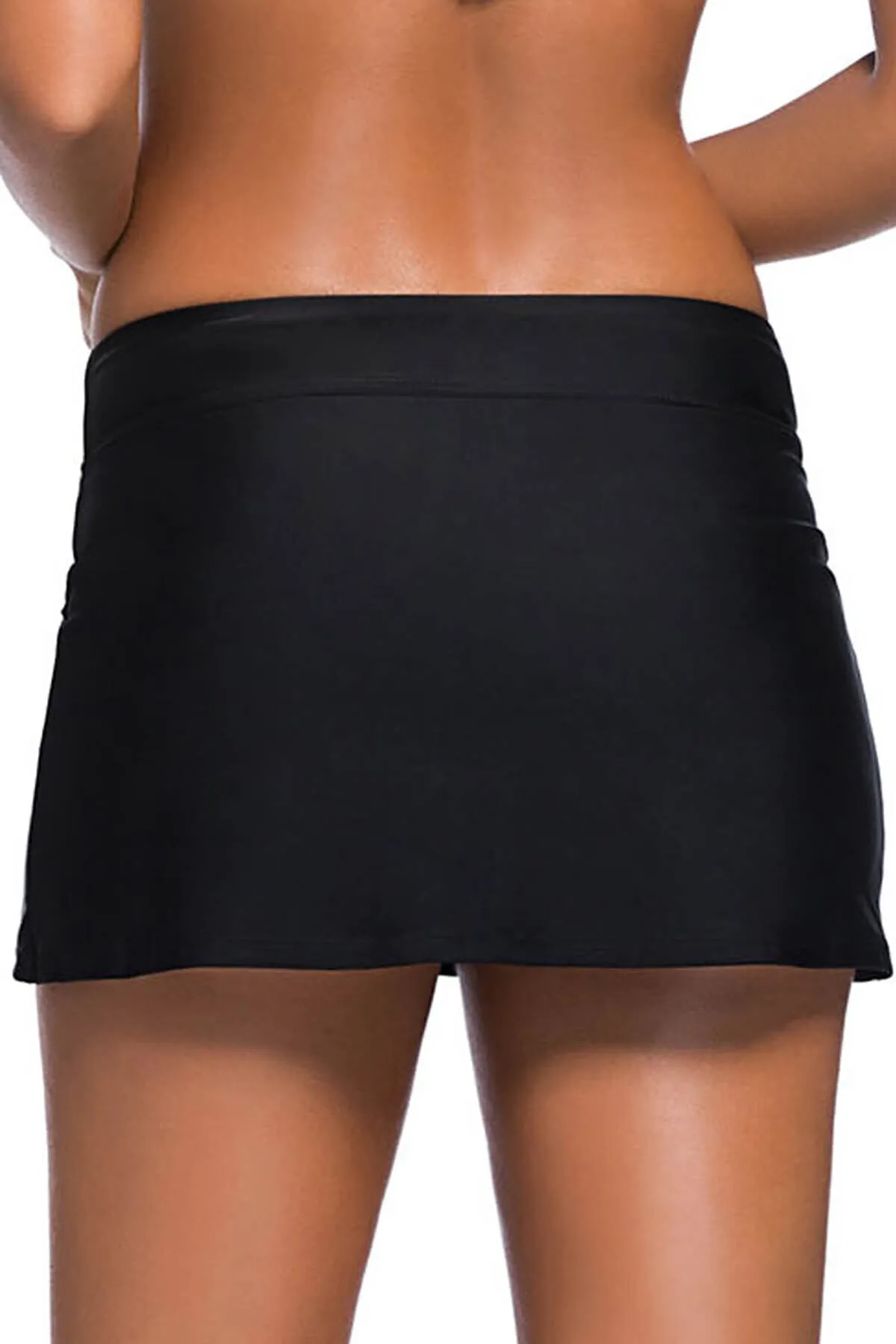 Angelsin  Volle Bikinihose mit stylischem Rock