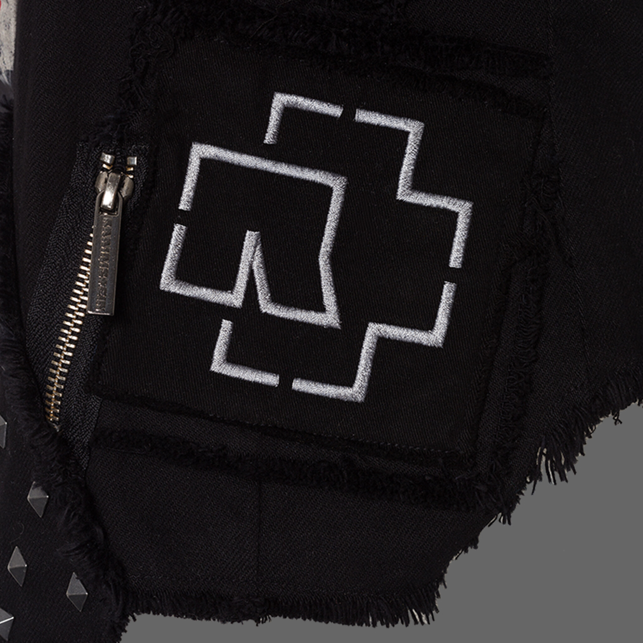 Frauen Jacke ”Metal Patches”