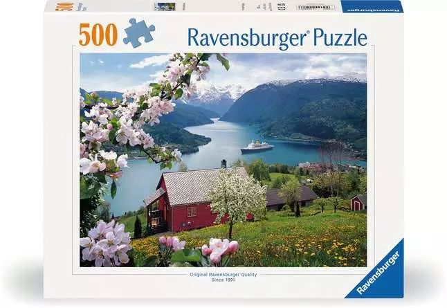 Puzzle 500 Teile - Skandinavische Idylle