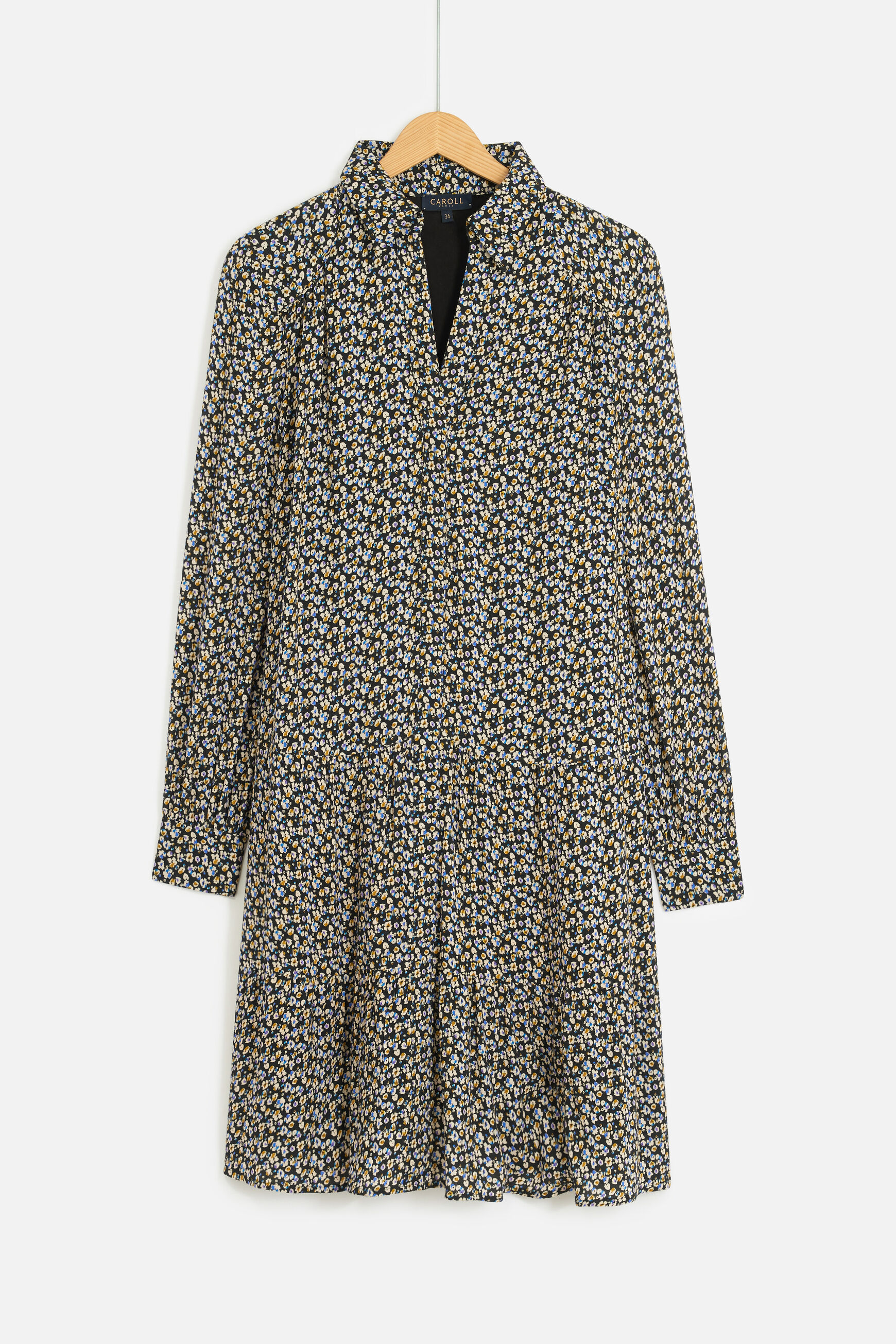 robe romy noir femme