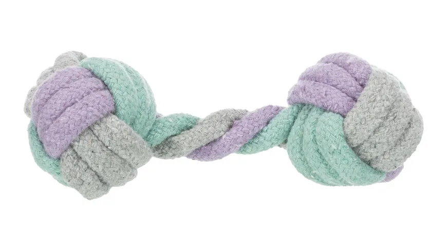 Trixie Tau-Hantel Baumwollgemisch 15 cm Hundespielzeug