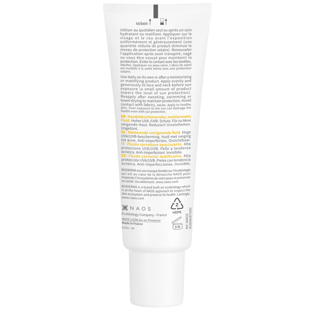 Bioderma PHT AKN MAT SPF30 T40ML Solaire