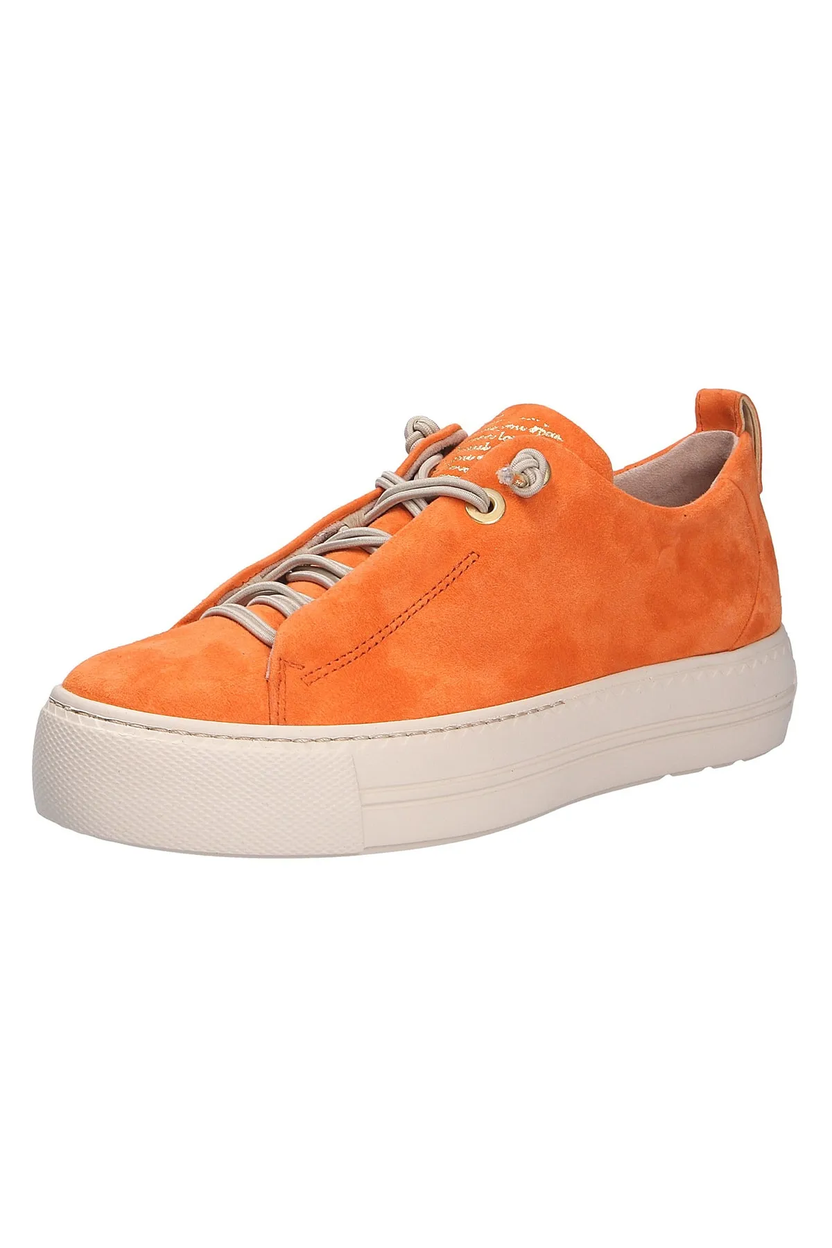 Paul Green  Sneaker - Orange - Flacher Absatz