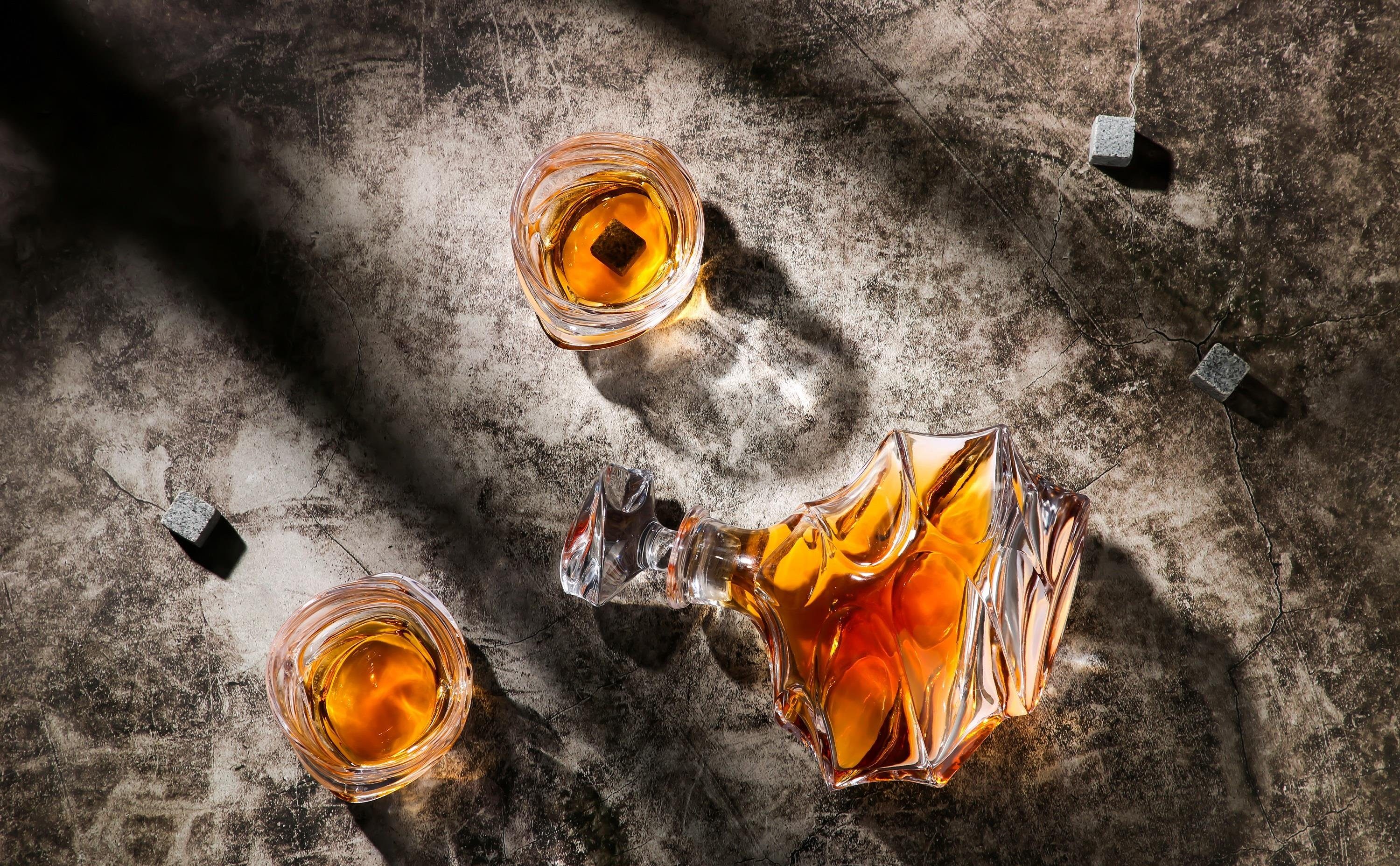 echos Gläser-Set Eco-5010, Glas, Whiskey Geschenkset 6-teilig, Edle Geschenk- und Aufbewahrungsbox, Kalk-Natron-Glas, 100% Bleifrei