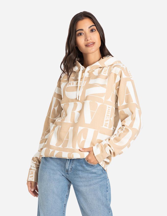 Hoodie - Kapuze mit Tunnelzug