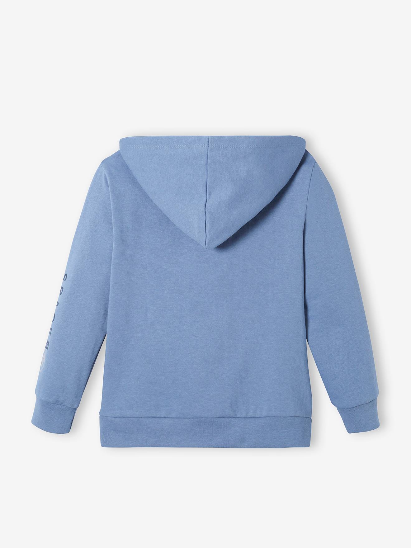 Sweat garçon à capuche NASA® bleu