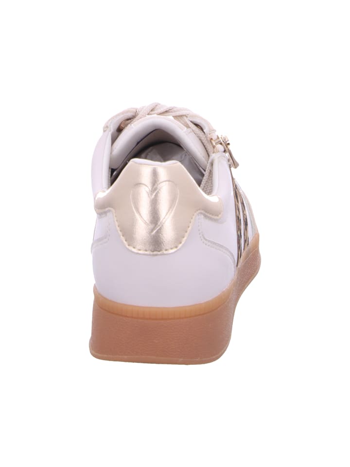 Marco Tozzi Schnürhalbschuh in beige günstig kaufen