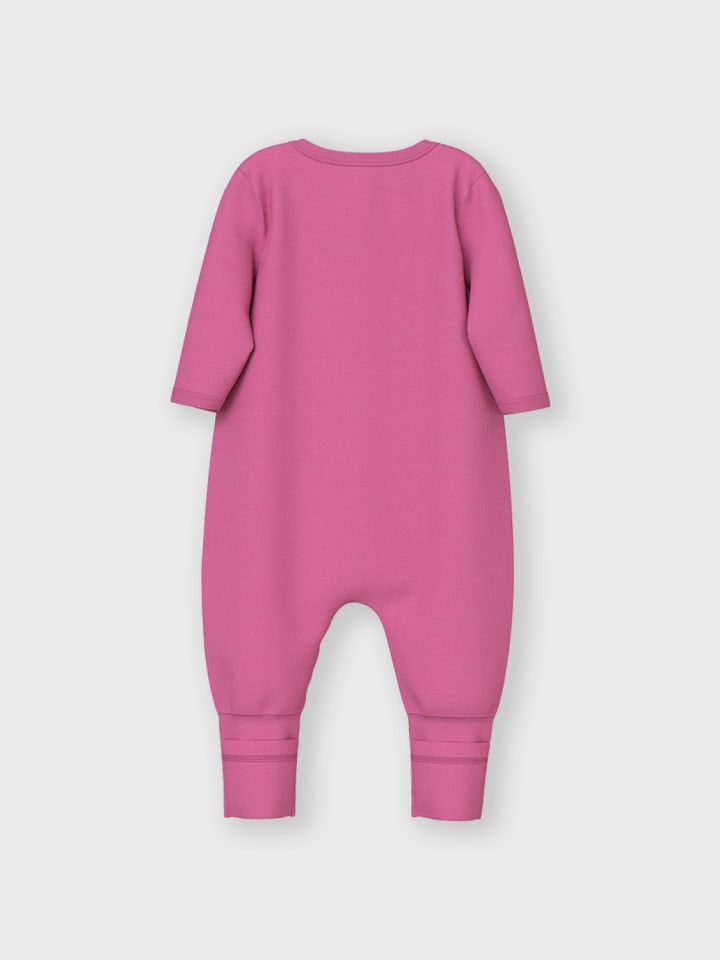 name it Schlafstrampler NBFNIGHTSUIT 2P ZIP in ibis rose günstig kaufen