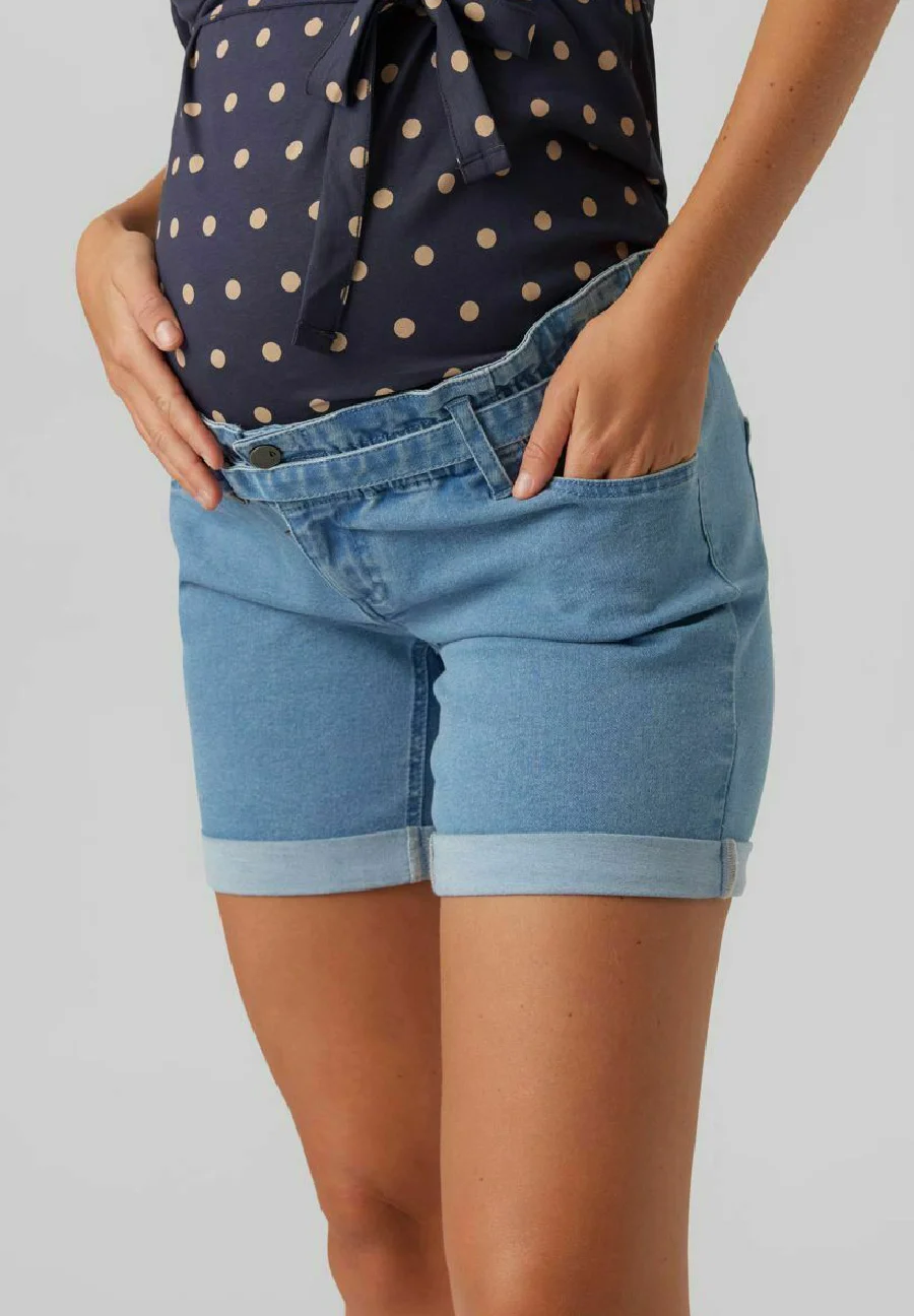 MAMALICIOUS UMSTANDS - Pantalones cortos de mezclilla