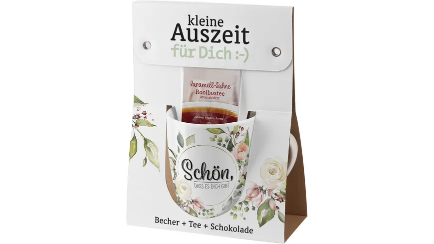 Geschenk für Dich Geschenkset Becher 