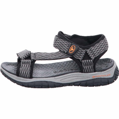 SUPREMO Komfort Sandalen schwarz