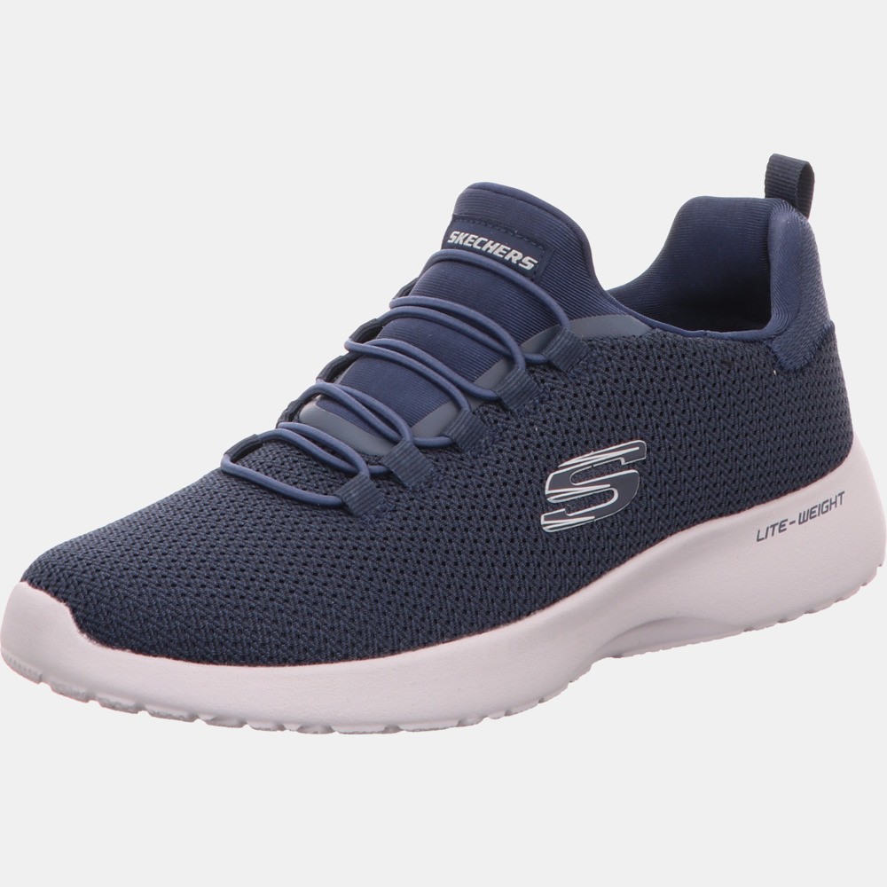 SKECHERS Sportliche Slipper blau Dynamight
