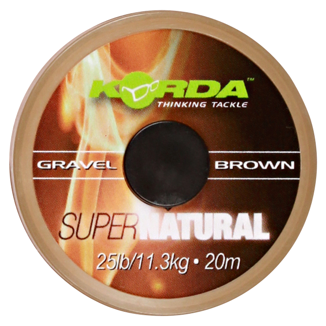 Korda Vorfachmaterial Super Natural Vorfachmaterial (braun)