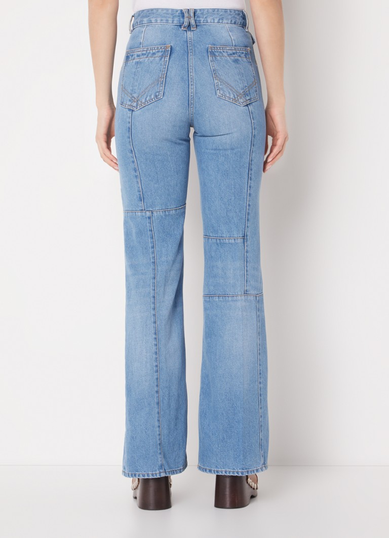 Jeans a vita alta e gamba slim di Gerard Darel Edene con decorazioni.