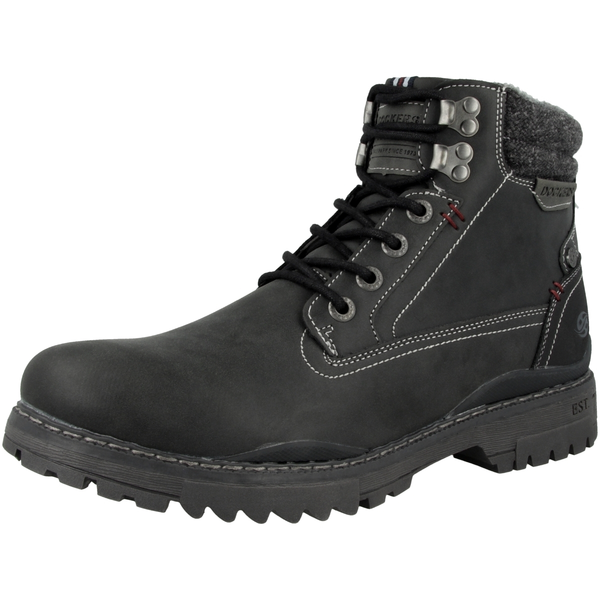 Dockers by Gerli 47LY001 Schnürboots schwarz