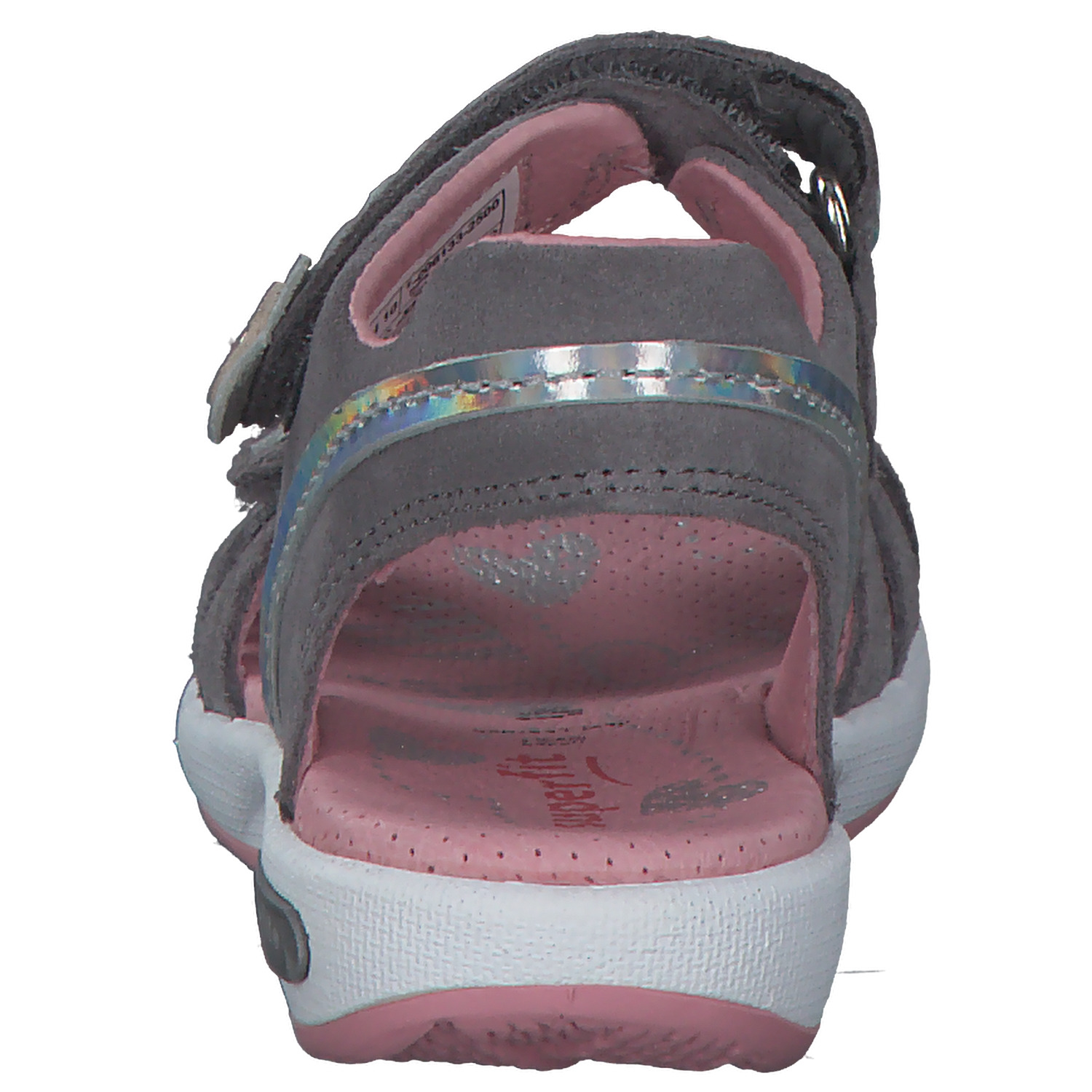 Superfit EMILY 06133, Sandalen (Kinder), Kinder, HELLGRAU/ROSA