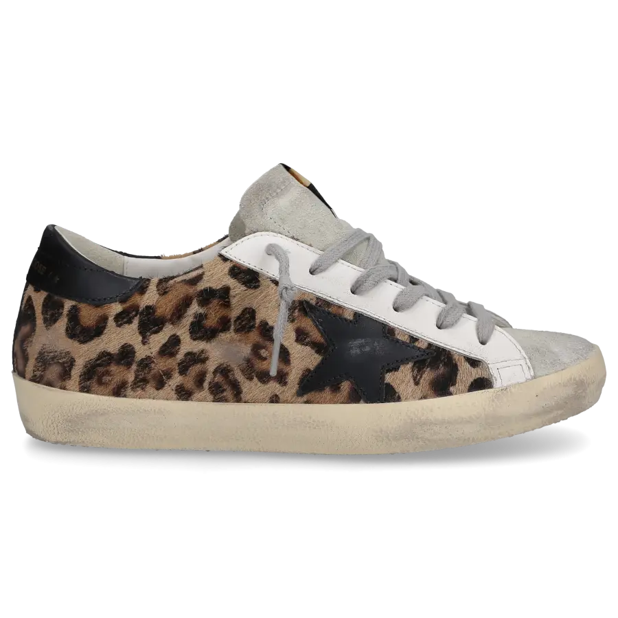 Golden Goose - Sneaker low SUPER-STAR Pony - braun