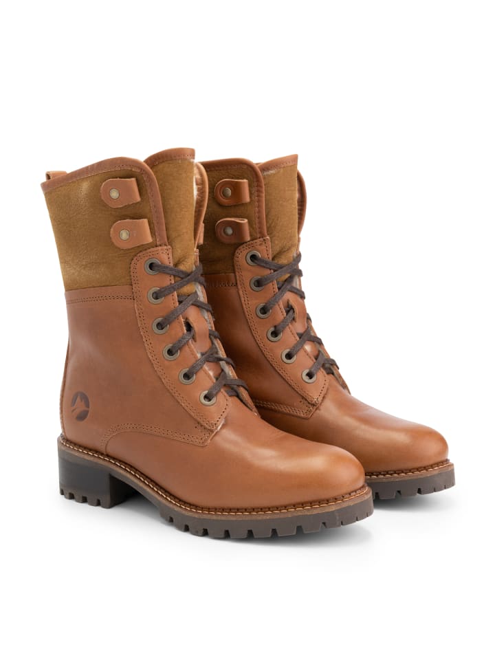 TRAVELIN' Ankle Boots Myre in Cognac günstig kaufen