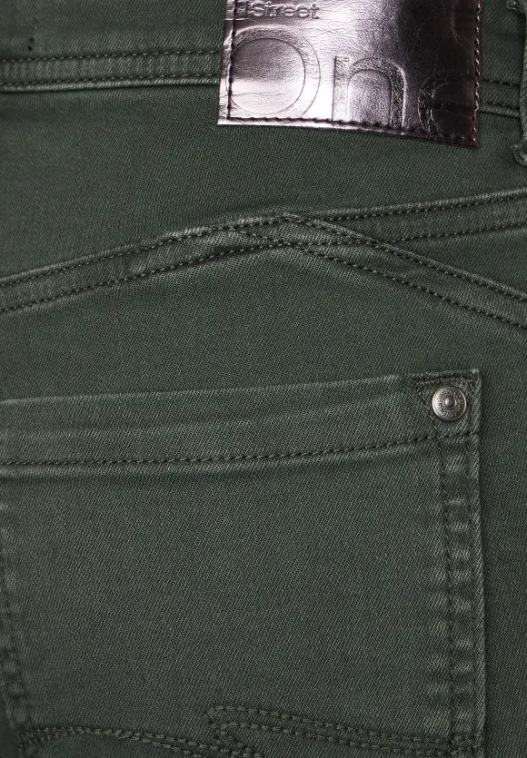 Street One Farbige Slim Fit Jeans
