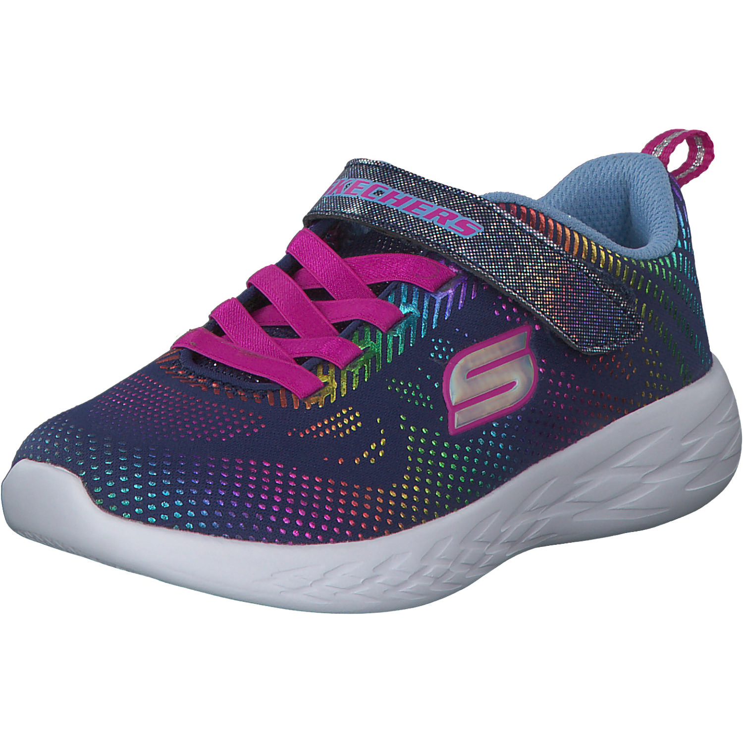 Skechers 302031L, Sneakers Low, Kinder, Blau (Navy)