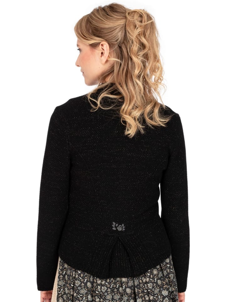 Spieth & Wensky Strickjacke EBSI in schwarz günstig kaufen S