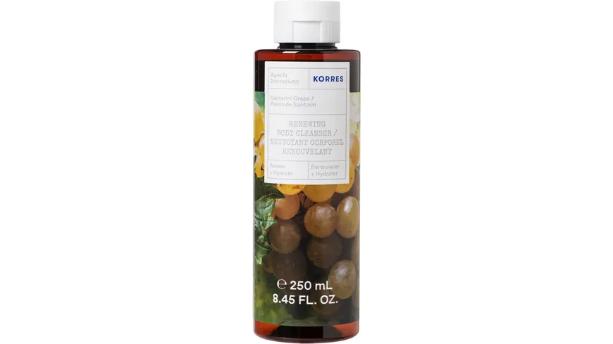 KORRES Santorini Grape Revitalisierendes Duschgel