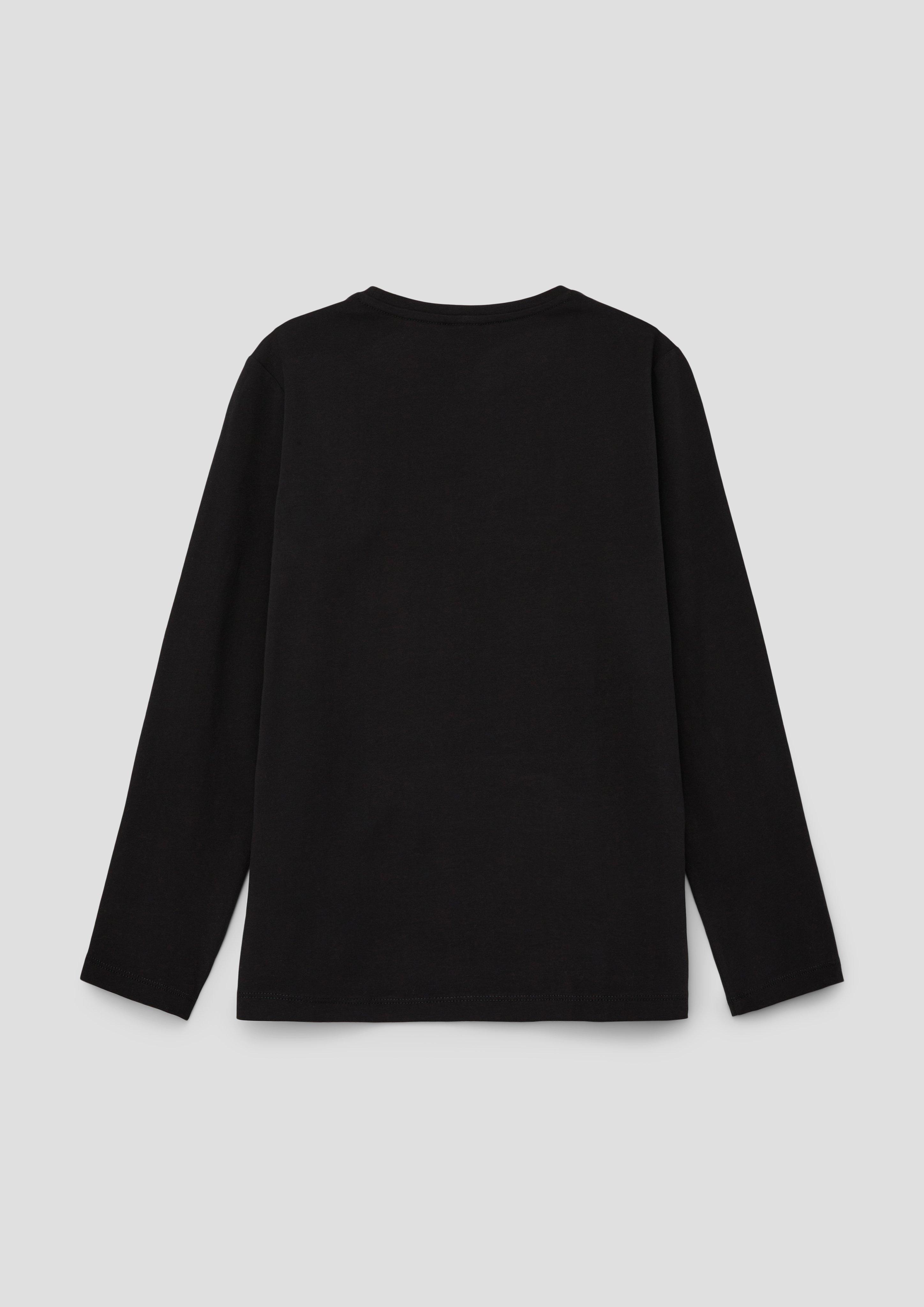 Longsleeve mit Statement-Print  2137542-9999