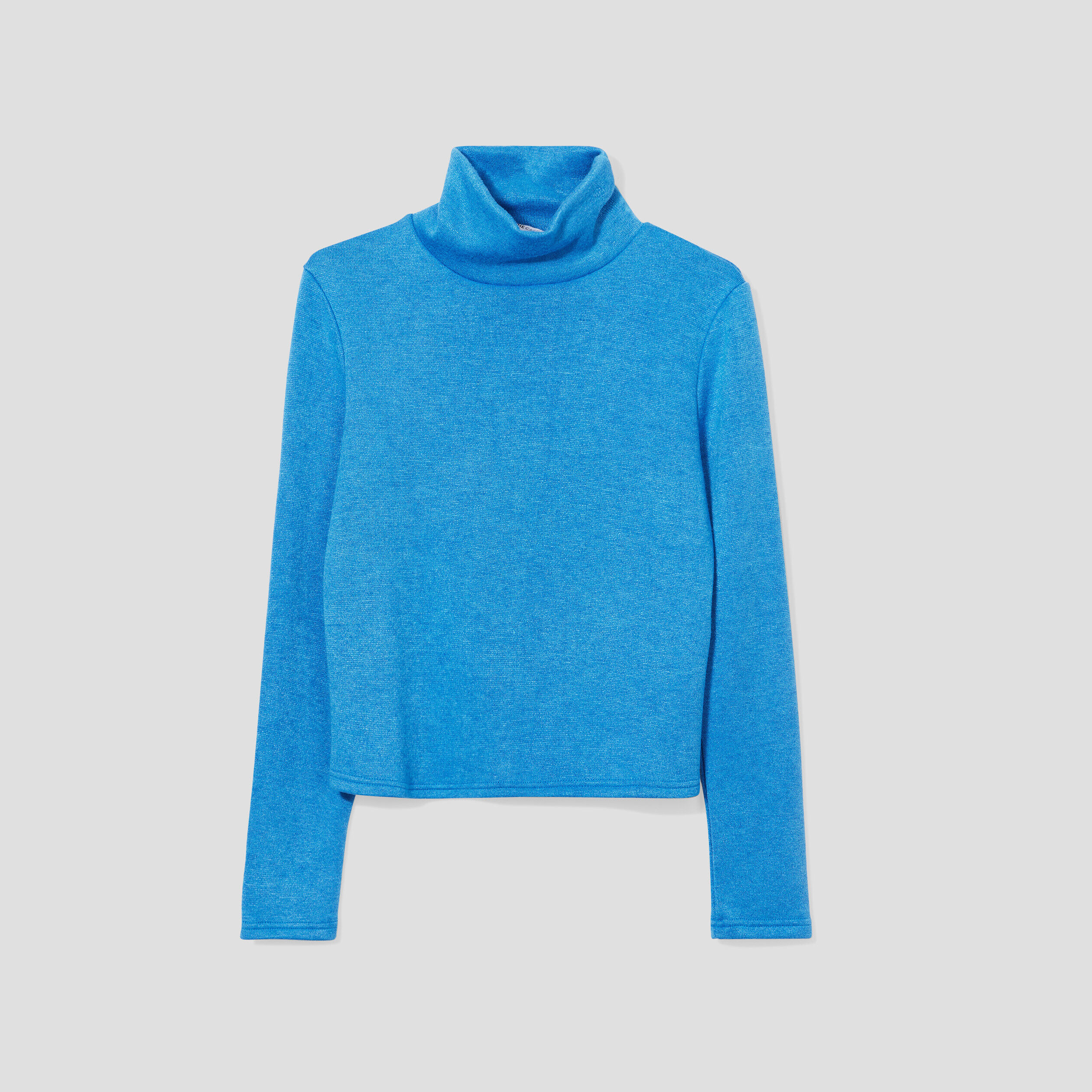 Pull col montant vert clair femme | Cache Cache