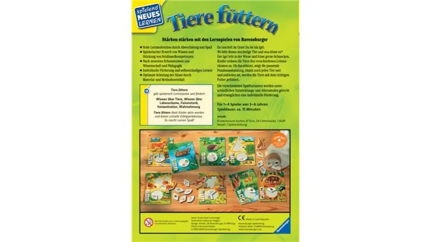 Ravensburger Spiel - Tiere füttern