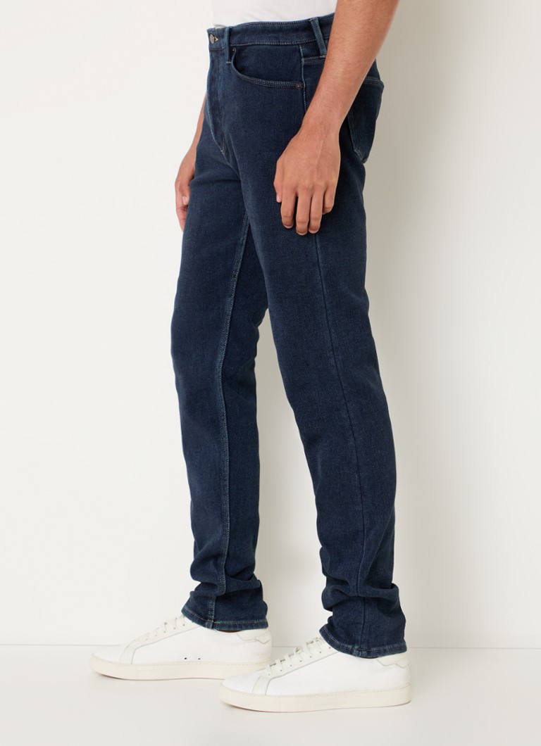 Emporio Armani slim fit farmer sötét mosással és oldalsó zsebekkel