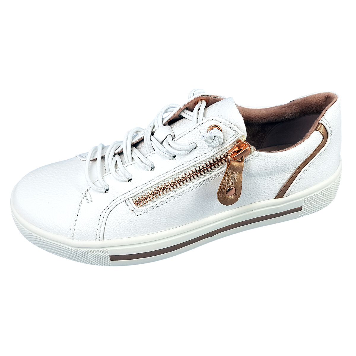 Jana 8-8-23660-20/152 Weiß 152 white/ rosegold