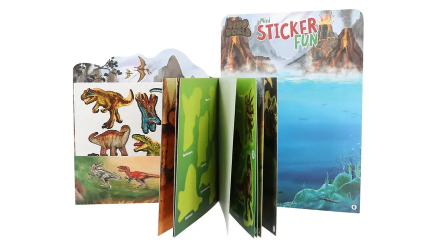 Dino World Mini Sticker Fun