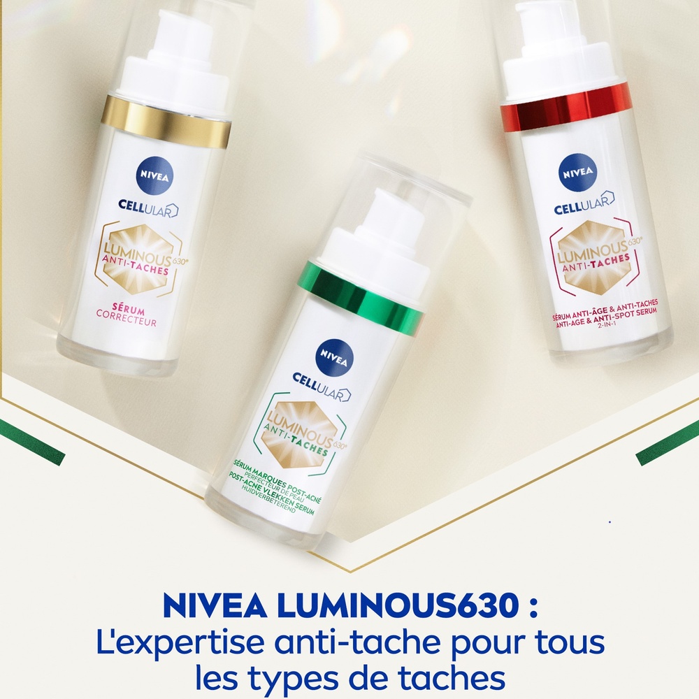 nivea CELLULAR LUMINOUS630 - Sérum soin visage post acné 30ml Soin visage anti-tache