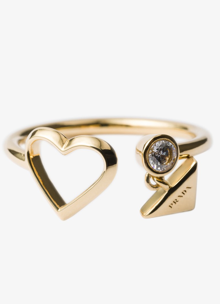 Anello Prada con logo
