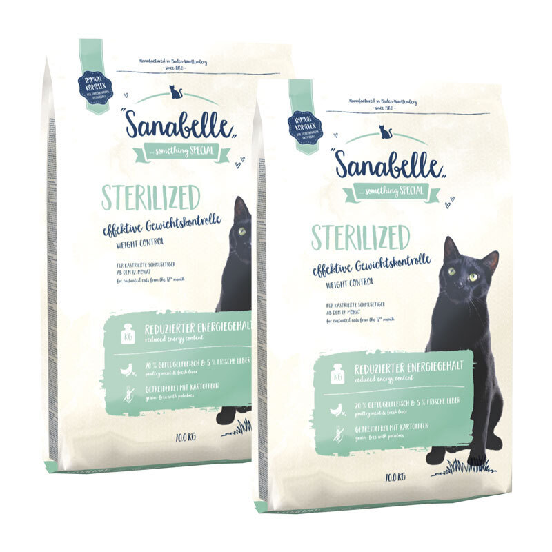 Sanabelle Trockenfutter Sanabelle Sterilized 2x10 kg