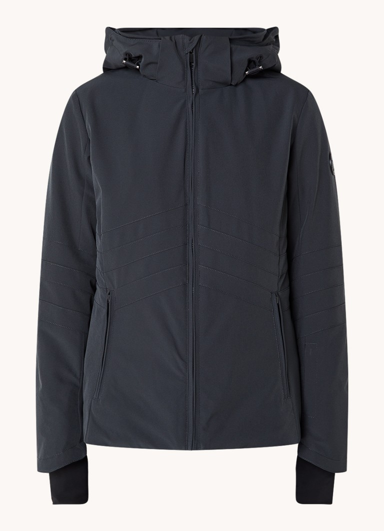 Jachetă de schi softshell Airforce Pocono Mountain cu glugă detașabilă.